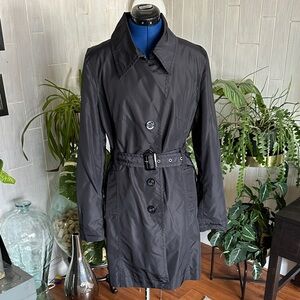 Mexx Black Trench Coat with Belt